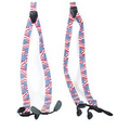 Ladies Patriot American Flag Suspenders